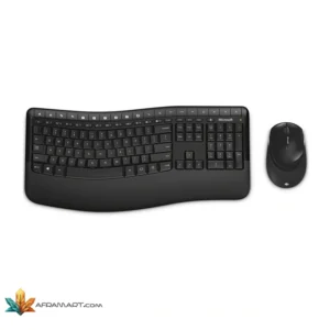 کیبورد و ماوس بی سیم مایکروسافت مدل 5050 5 کیبورد و ماوس بی سیم مایکروسافت مدل 5050