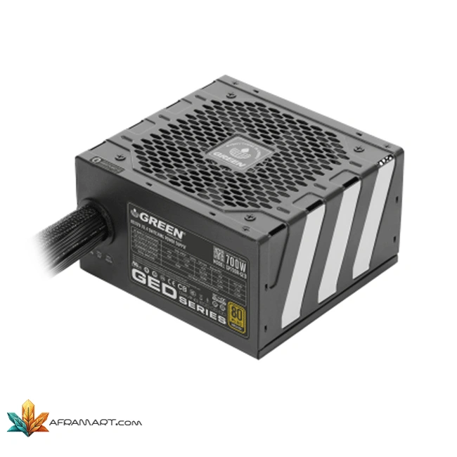 منبع تغذیه کامپیوتر گرین مدل GP700A-GED 1 منبع تغذیه کامپیوتر گرین مدل GP700A-GED