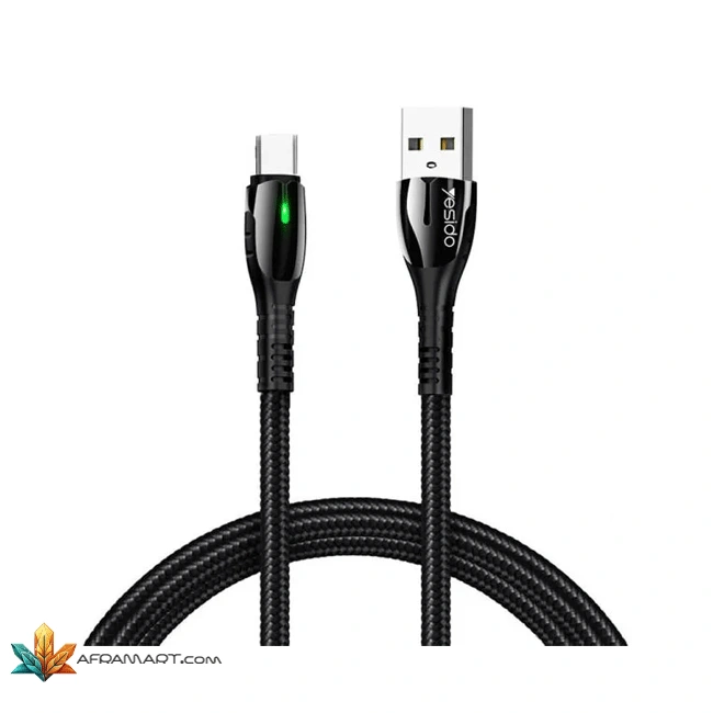 کابل تبدیل USB به USB-C یسیدو مدل CA43 طول 1.2 متر 1 کابل تبدیل USB به USB-C یسیدو مدل CA43 طول 1.2 متر