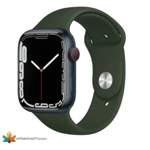 ساعت هوشمند اپل واچ سری 7 مدل 45mm Aluminum Case with Sport silicone Band 12 ساعت هوشمند اپل واچ سری 7 مدل 45mm Aluminum Case with Sport silicone Band