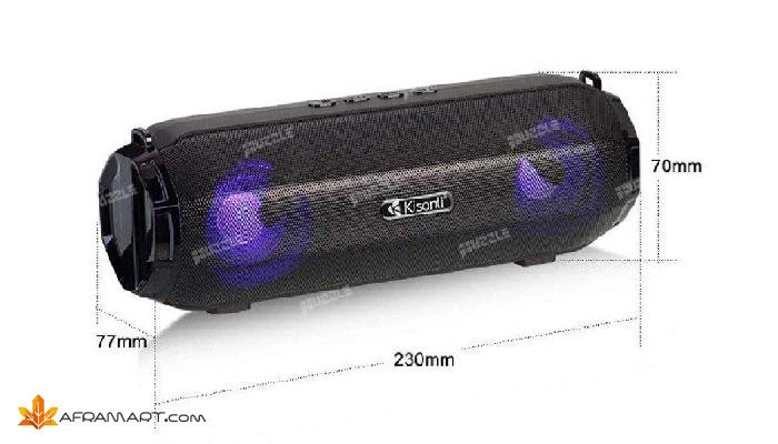 اسپیکر بلوتوثی قابل حمل کیسونلی مدل LED-903 4 sp4