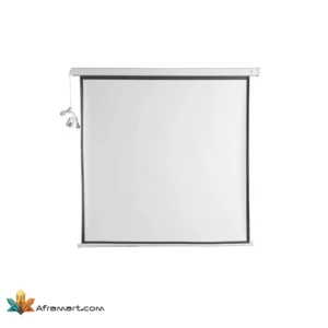 پرده نمایش برقی پروژکتور اسکوپ 180 × 180 سانتی متر
