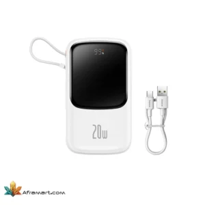 پاوربانک باسئوس مدل PPQD060002 6 پاوربانک باسئوس مدل PPQD060002