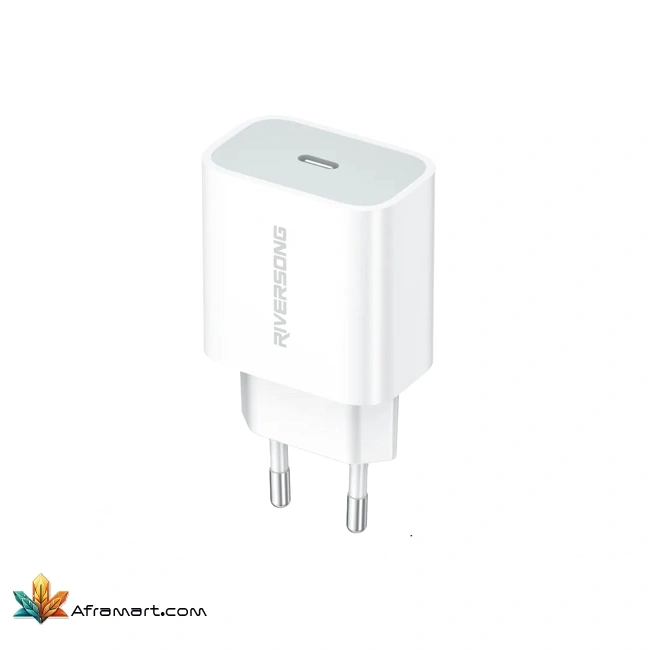 شارژر دیواری Riversong مدل PowerKub 20 AD75C 1