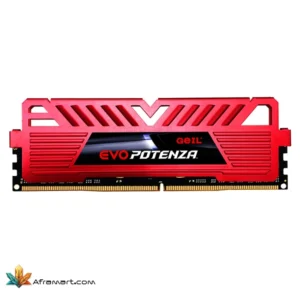 رم کامپیوتر DDR4 تک کاناله 3200 مگاهرتز CL22 گیل مدل Evo Potenza ظرفیت 16 گیگابایت 4 geil16