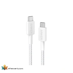 کابل نسل سوم ۹۰ سانتی انکر دو سر تایپ سی Anker 322 USB-C to USB-C 7 6