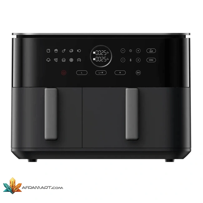 سرخ کن بدون روغن شیائومی مدل MAF-D1001 ظرفیت ۱۰ لیتر دو مخزنه 1 سرخ کن بدون روغن شیائومی مدل MAF-D1001 ظرفیت ۱۰ لیتر دو مخزنه