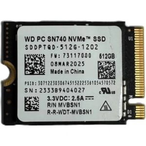 حافظه SSD M2 وسترن دیجیتال مدل 2230 WD SN740 ظرفیت 512 گیگابایت 7 VXSg 69xc6qM0NQX 1 11zon