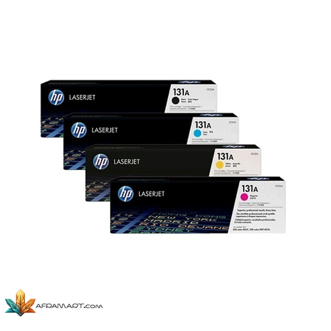 ست کارتریج اچ پی چهار رنگ HP 131A 1 7