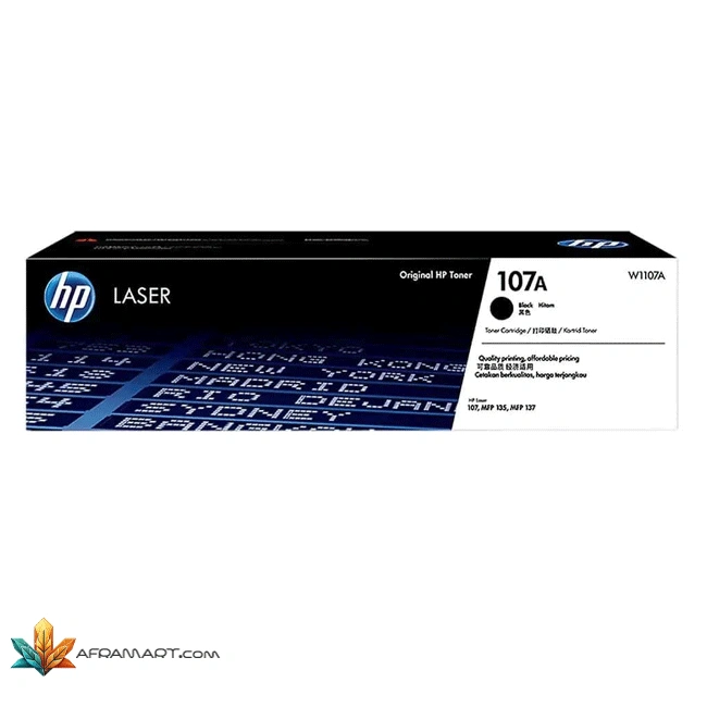 کارتریج لیزری اچپی مدل 107A مشکی 1 9